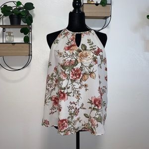 Floral Halter Top